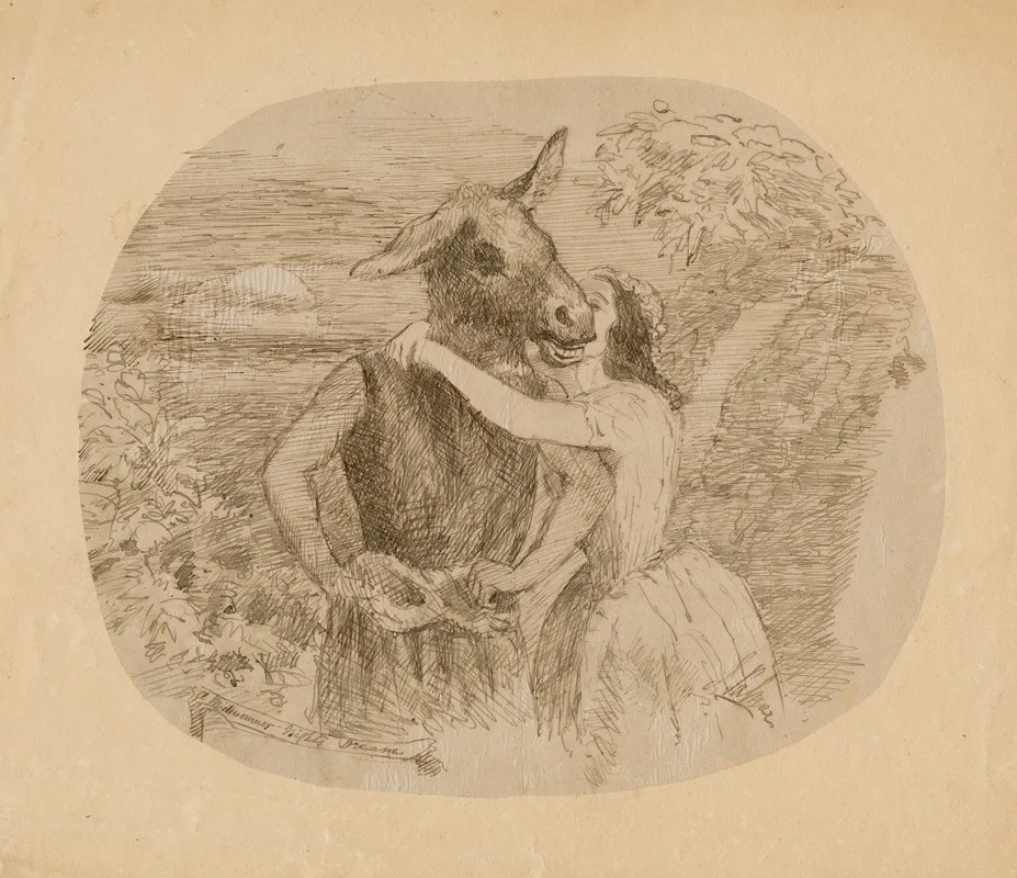 A Midsummer Nights Dream 4 Wall Art by J. Palmer - High-Resolution Digital Print