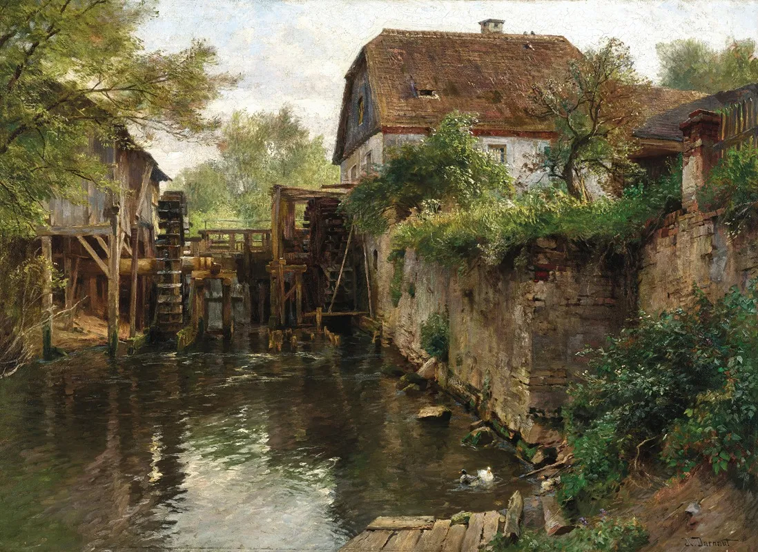 A Mill By A Creek