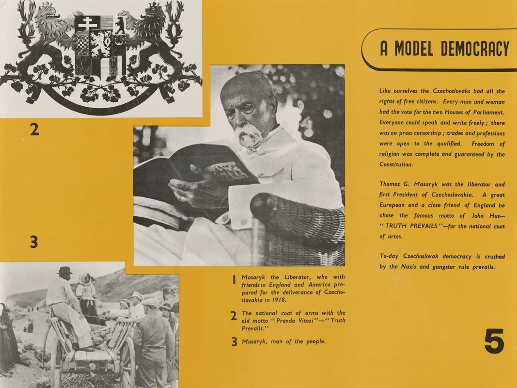 A Model Democracy Czechoslovakia