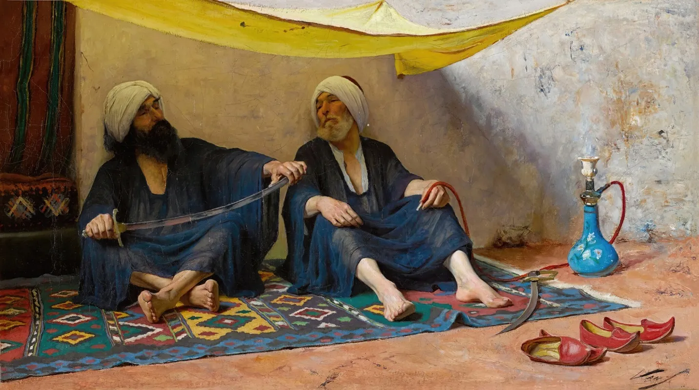 A Moment Of Rest 2 Wall Art by Stephen Wilson Van Schaick - High-Resolution Digital Print