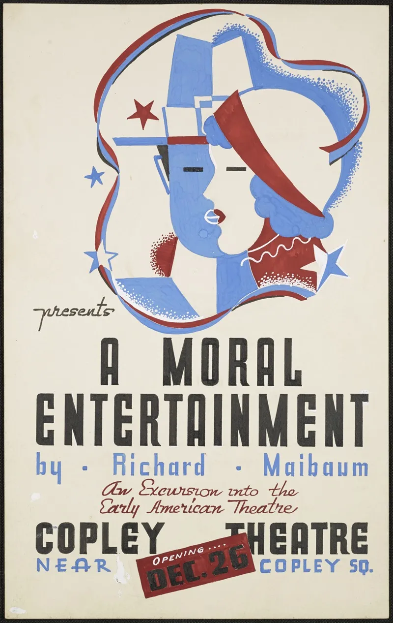 A Moral Entertainment Wall Art by Anonymous - High-Resolution Digital Print