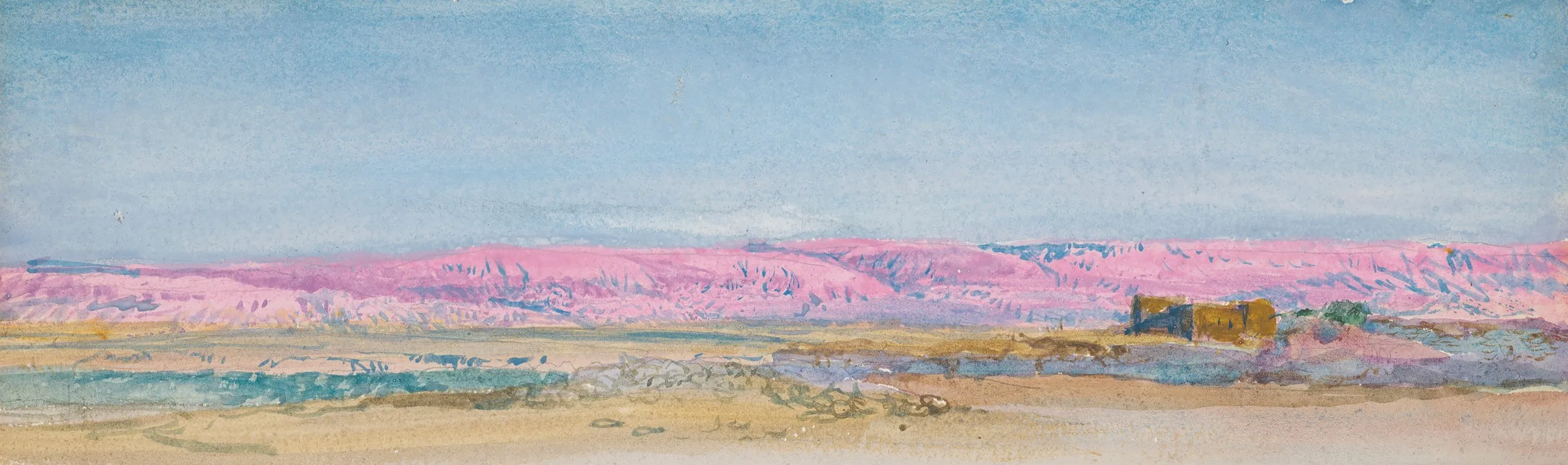 A Mountain Landscape Wall Art by Arthur Ditchfield - High-Resolution Digital Print