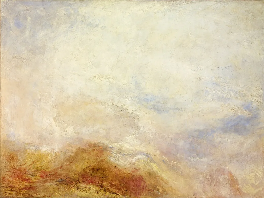 A Mountain Scene Val Daosta Wall Art by Joseph Mallord William Turner - High-Resolution Digital Print