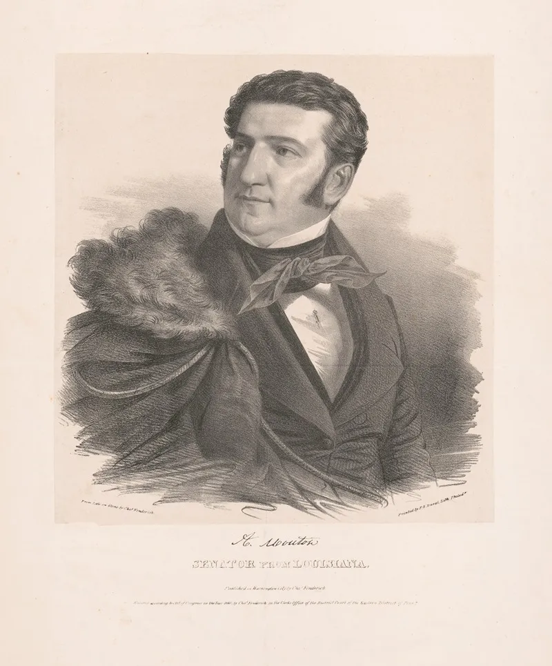 A Mouton Senator From Louisiana Wall Art by Charles Fenderich - High-Resolution Digital Print