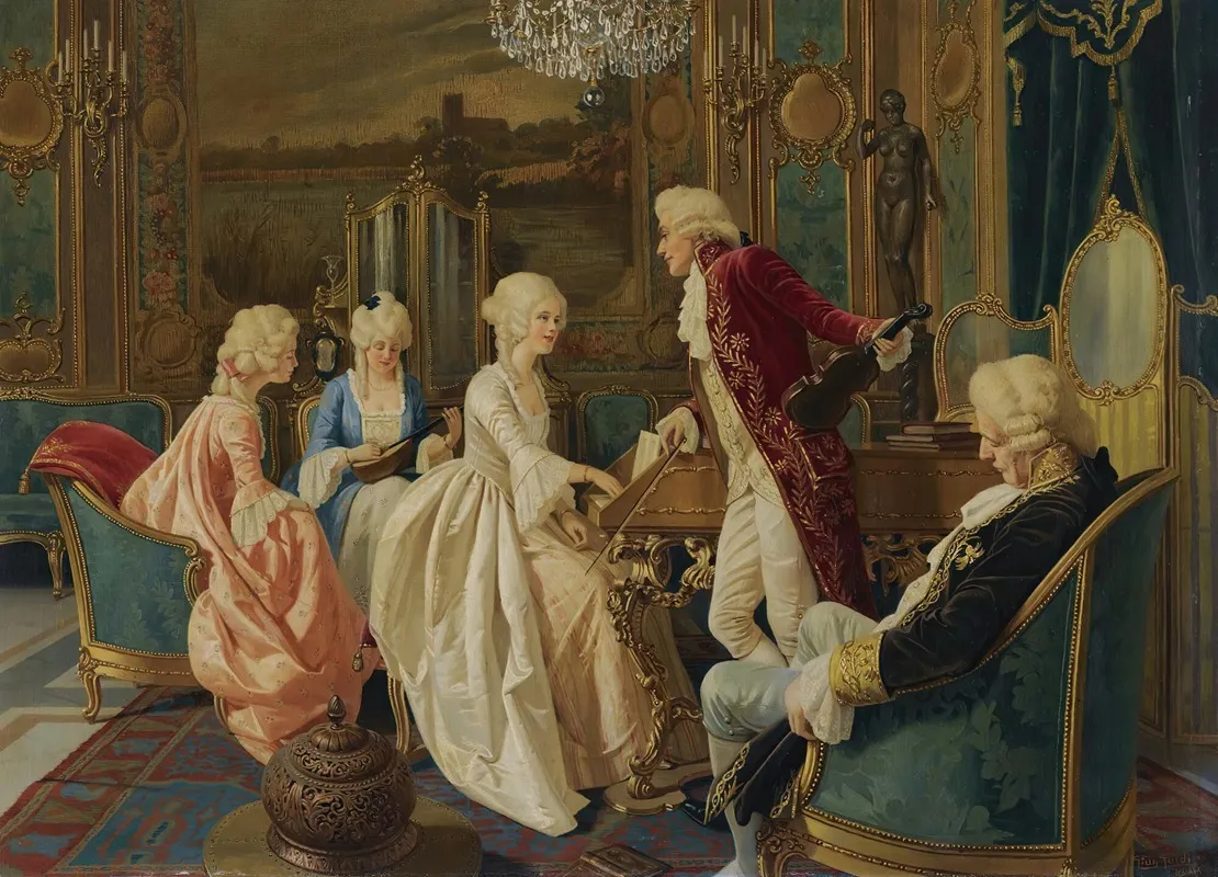 A Musical Interlude 3 Wall Art by Giuseppe Guidi - High-Resolution Digital Print