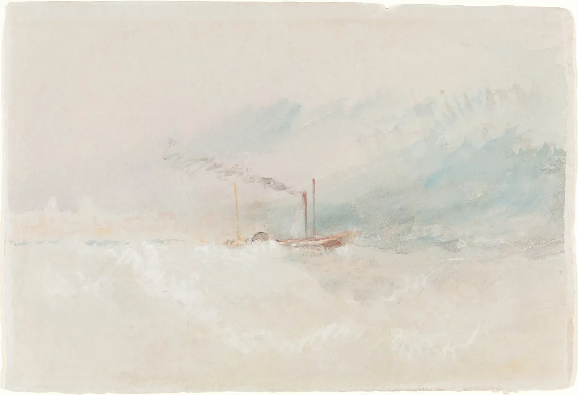 A Packet Boat Off Dover