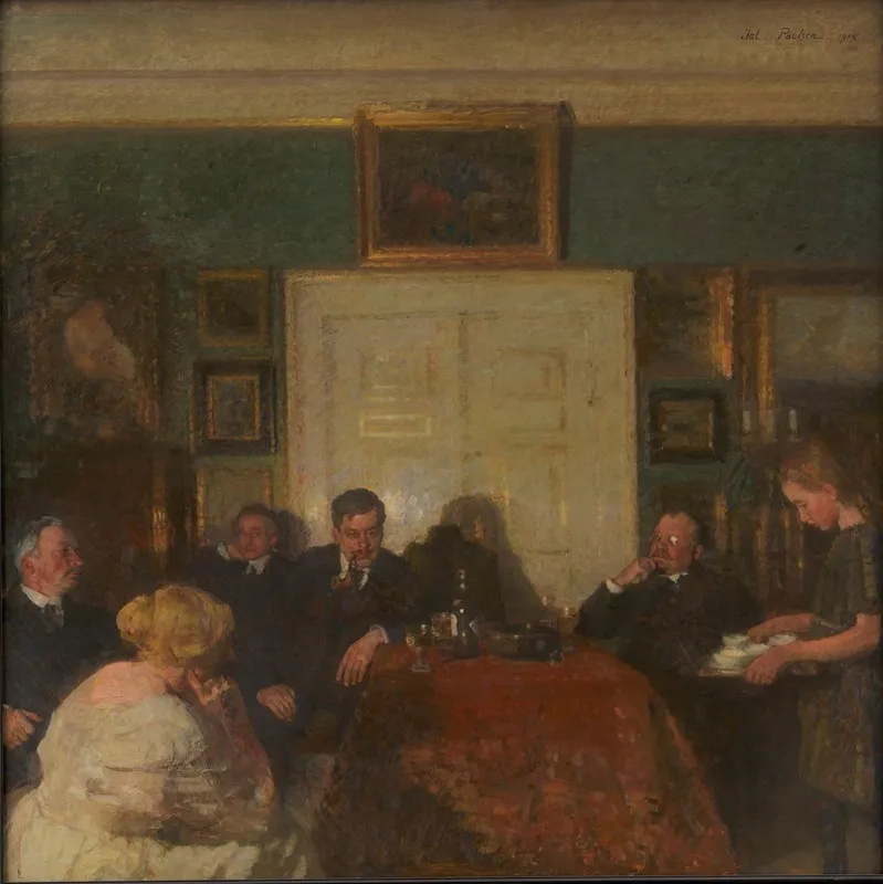 A Party In The Artists Home