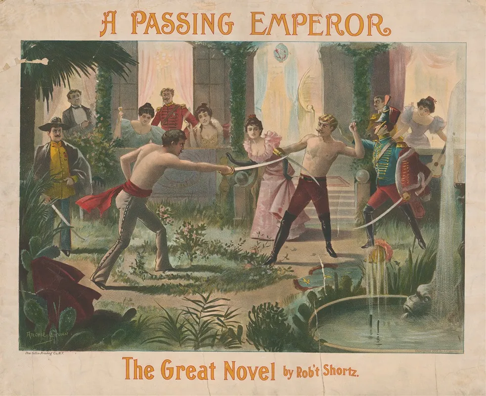 A Passing Emperor Wall Art by Archie Gunn - High-Resolution Digital Print
