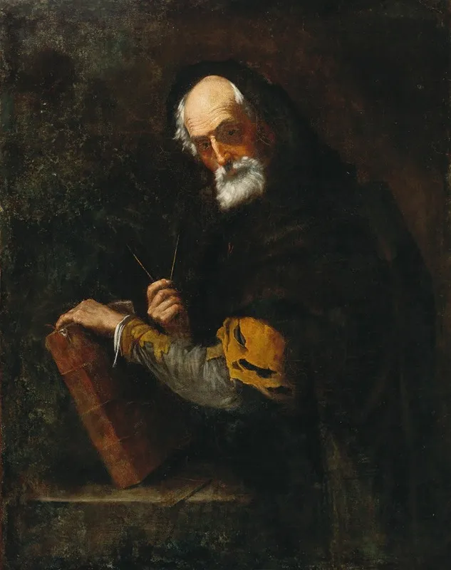 A Philosopher 3 Wall Art by Follower of Jusepe de Ribera - High-Resolution Digital Print