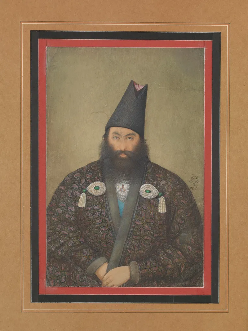 A Portrait Of A Statesman Wall Art by Yahya Ghaffari - High-Resolution Digital Print