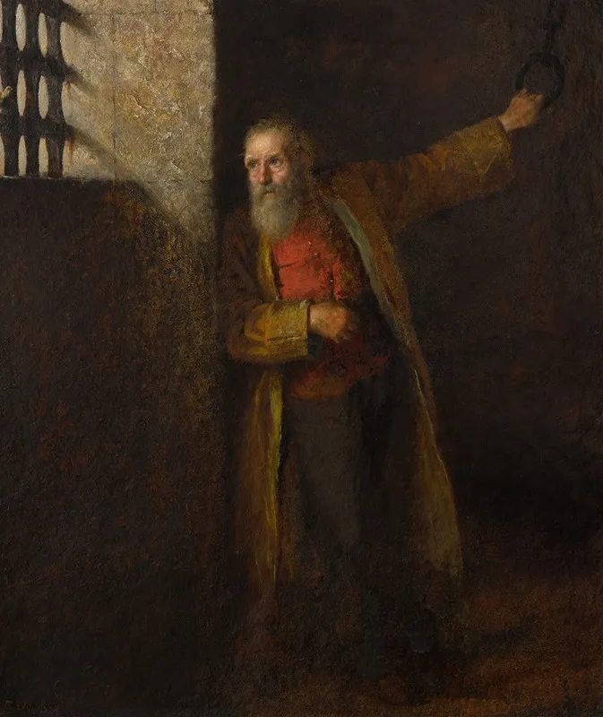 A Prisoner Of The State Wall Art by Eastman Johnson - High-Resolution Digital Print