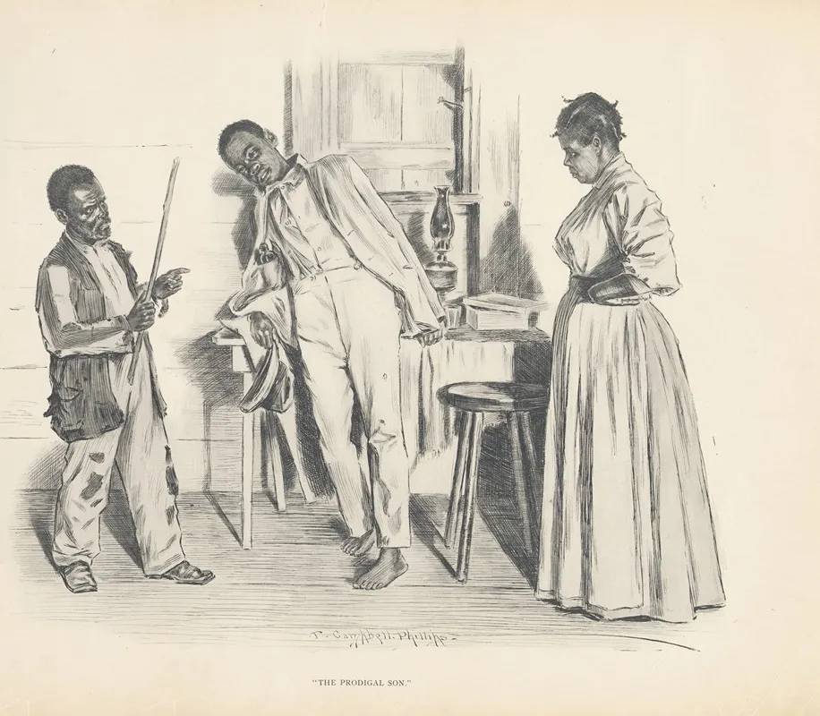 A Prodigal Son Wall Art by J. Campbel Phillips - High-Resolution Digital Print