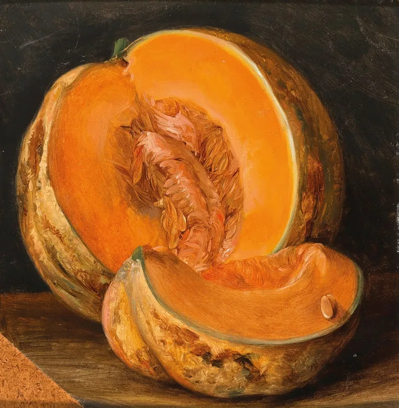A Pumpkin Wall Art by Josef Navrátil - High-Resolution Digital Print