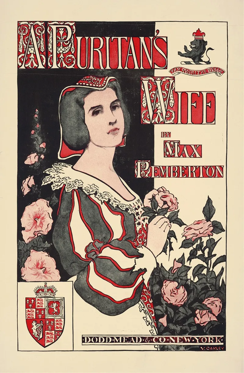 A Puritans Wife Wall Art by Violet Oakley - High-Resolution Digital Print