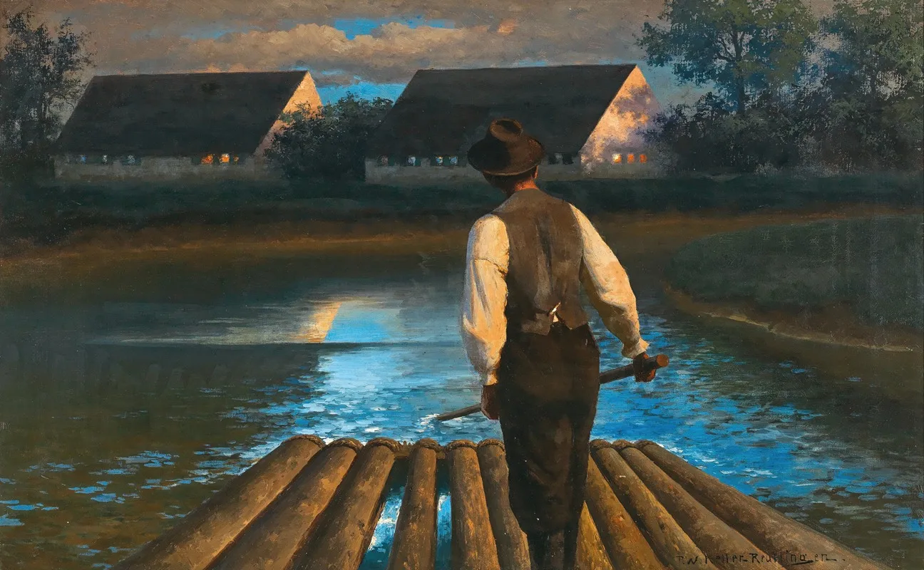 A Raft Ride On The Amper