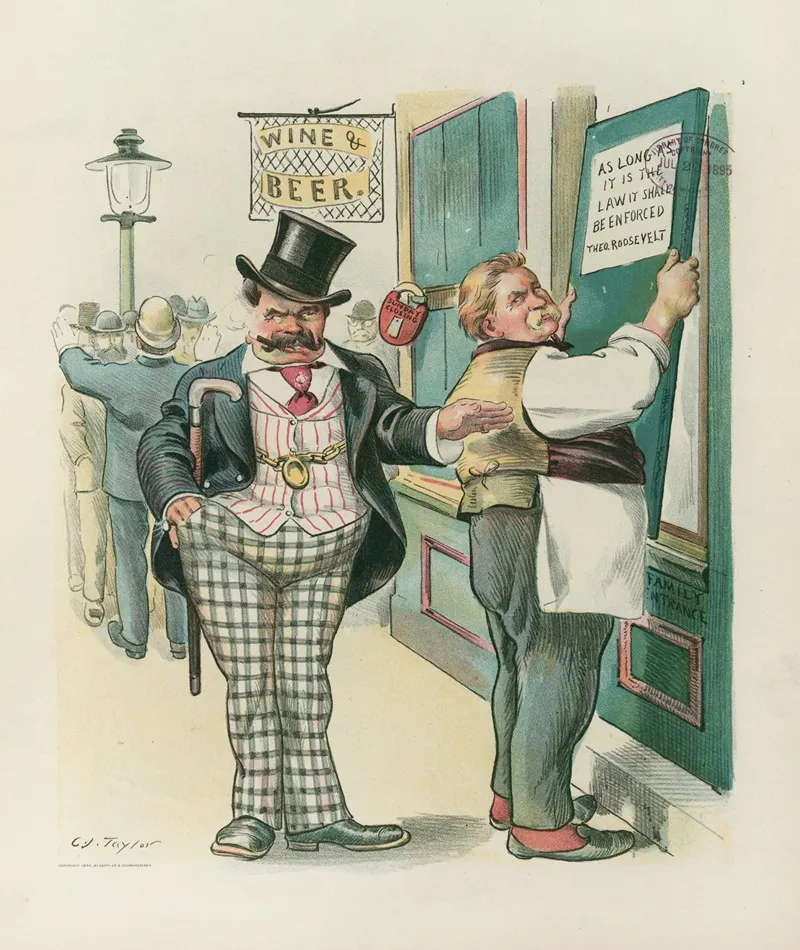 A Rational Law Or Tammany Wall Art by Charles Jay Taylor - High-Resolution Digital Print