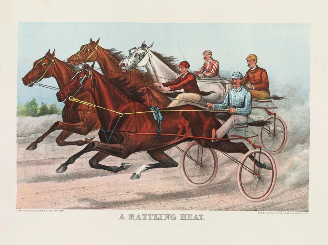 A Rattling Heat Wall Art by John Cameron - High-Resolution Digital Print