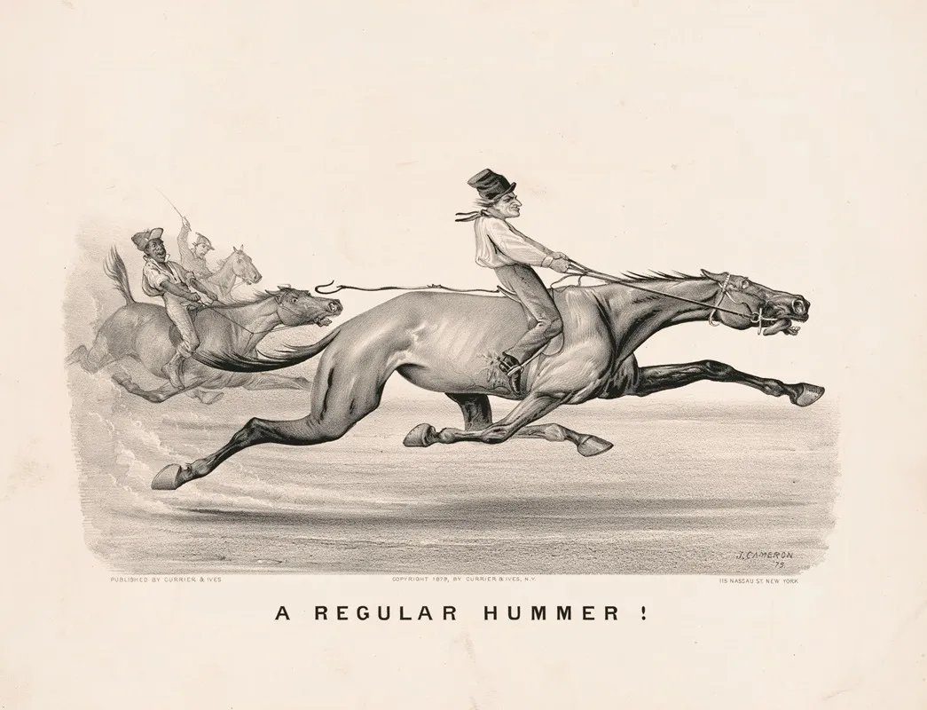 A Regular Hummer Wall Art by John Cameron - High-Resolution Digital Print