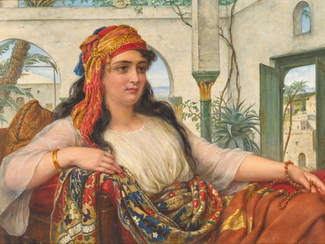 A Restful Moment Wall Art by William Gale - High-Resolution Digital Print
