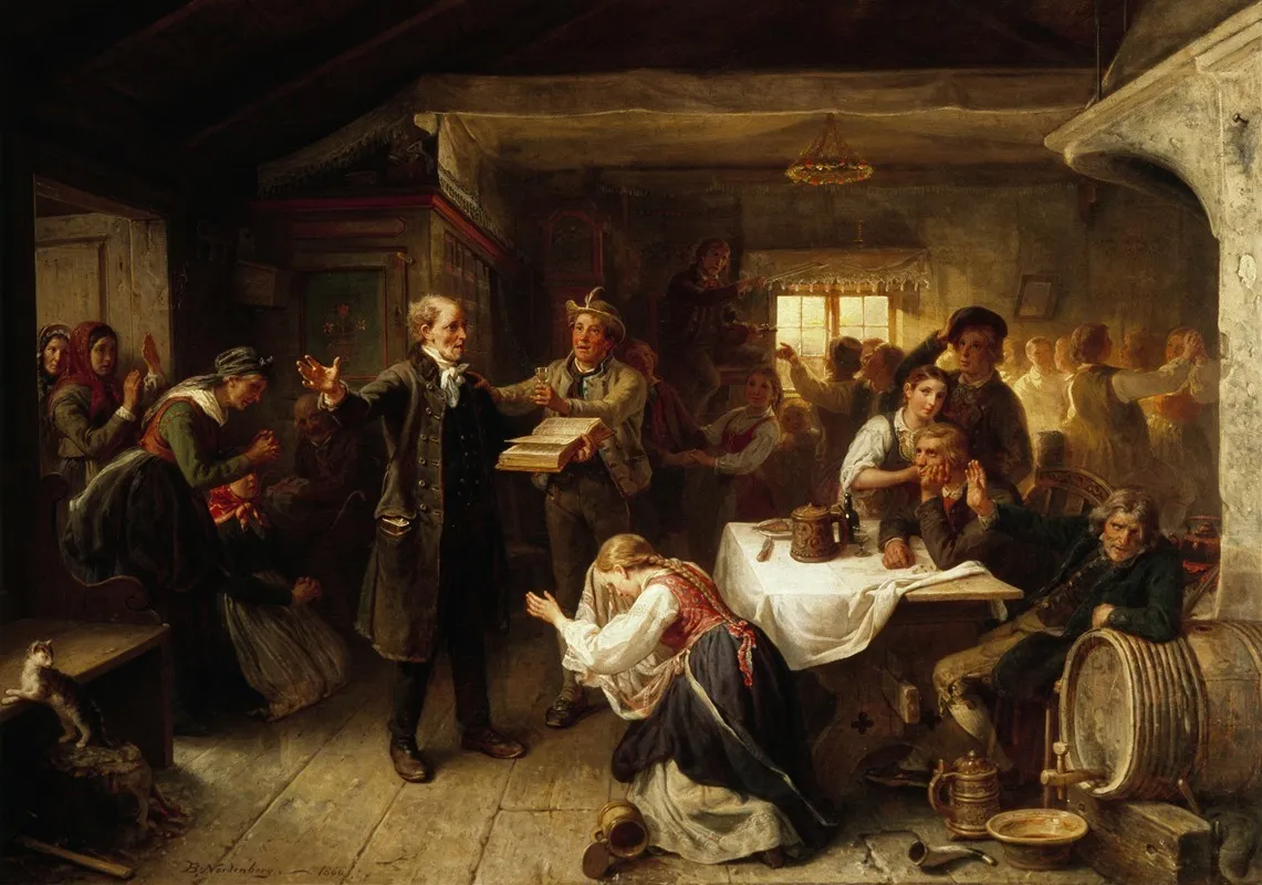 A Revivalist Disturbs The Merrymaking