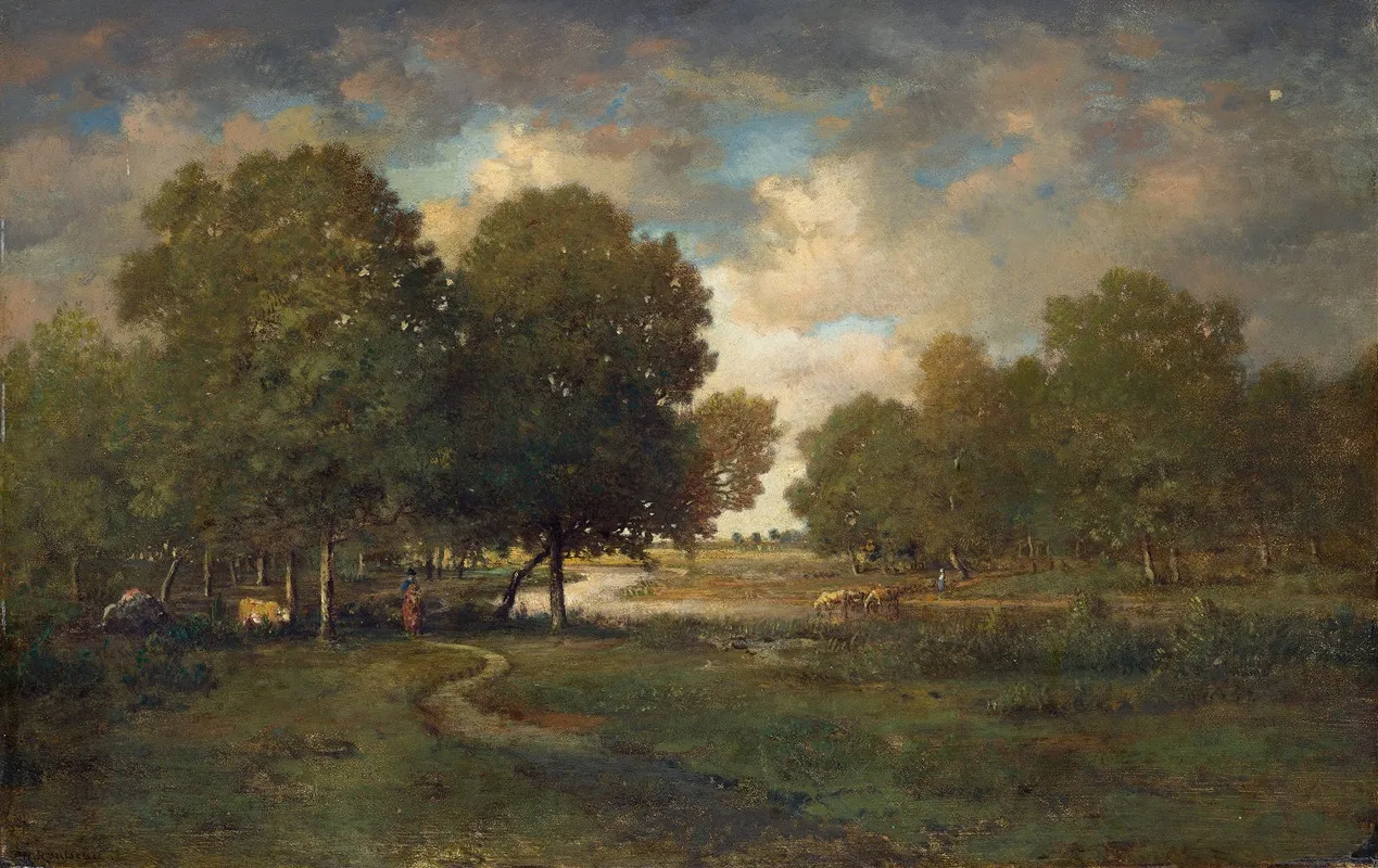 A River In A Meadow