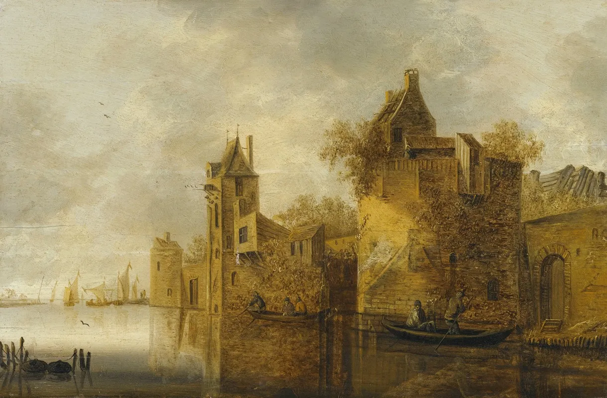 A River Landscape 6