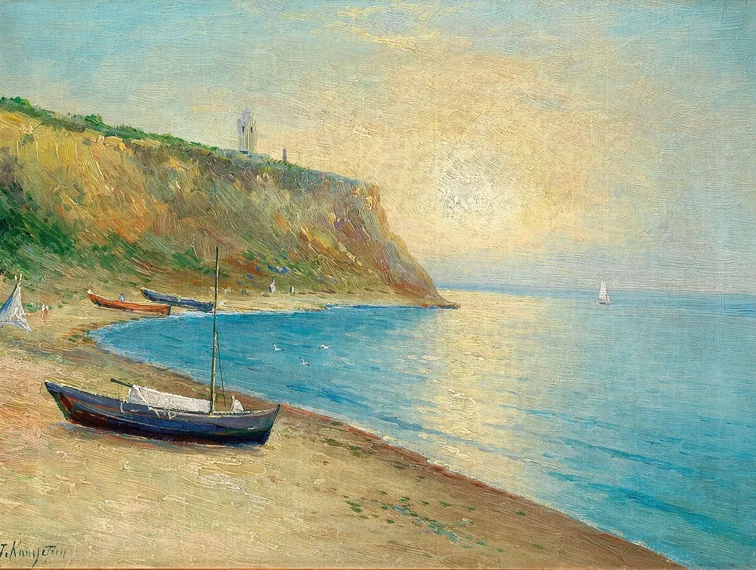 A Scene In Crimea Wall Art by Grigori Ivanovitch Kapustin - High-Resolution Digital Print