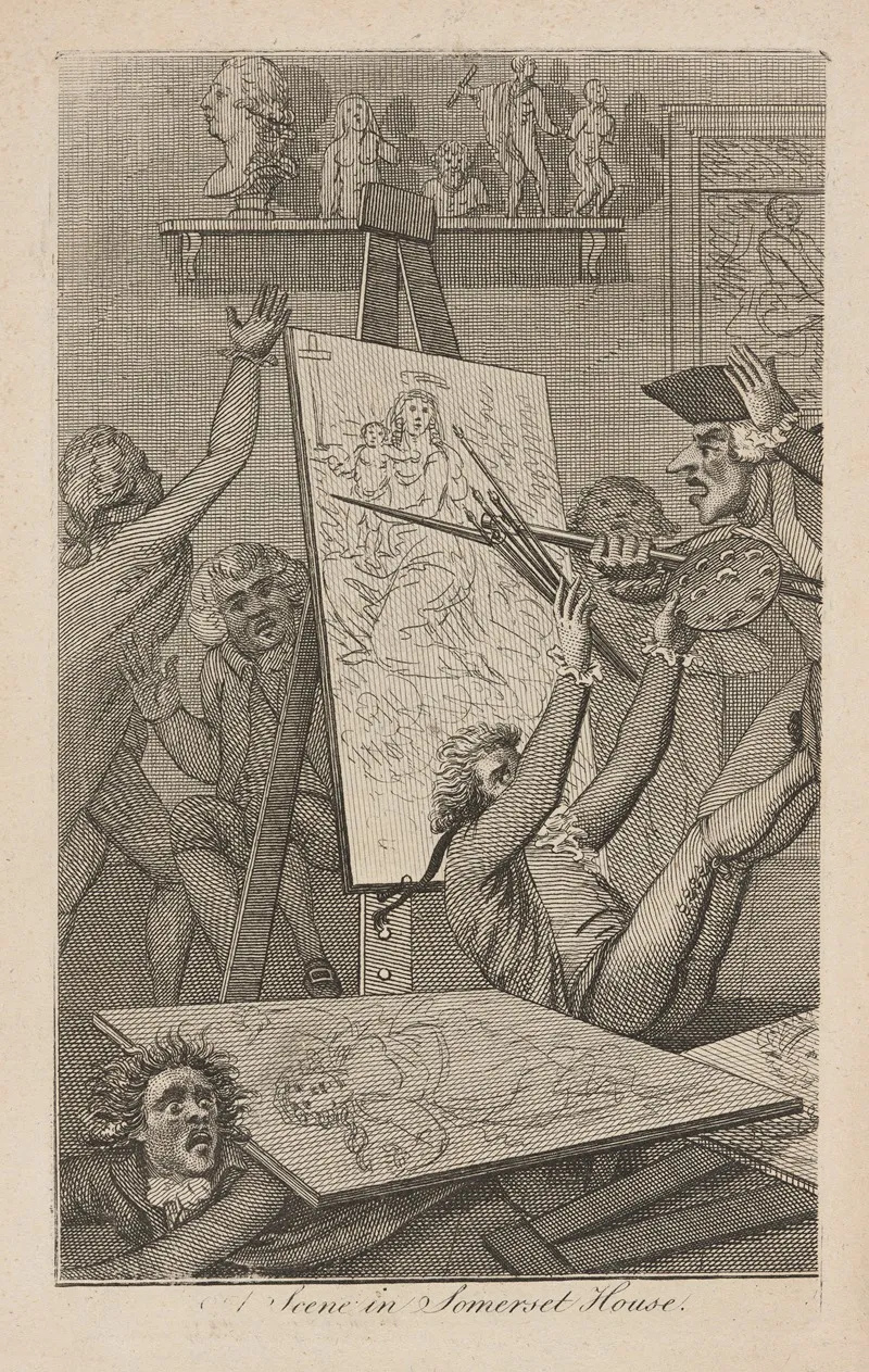 A Scene In Somerset House
