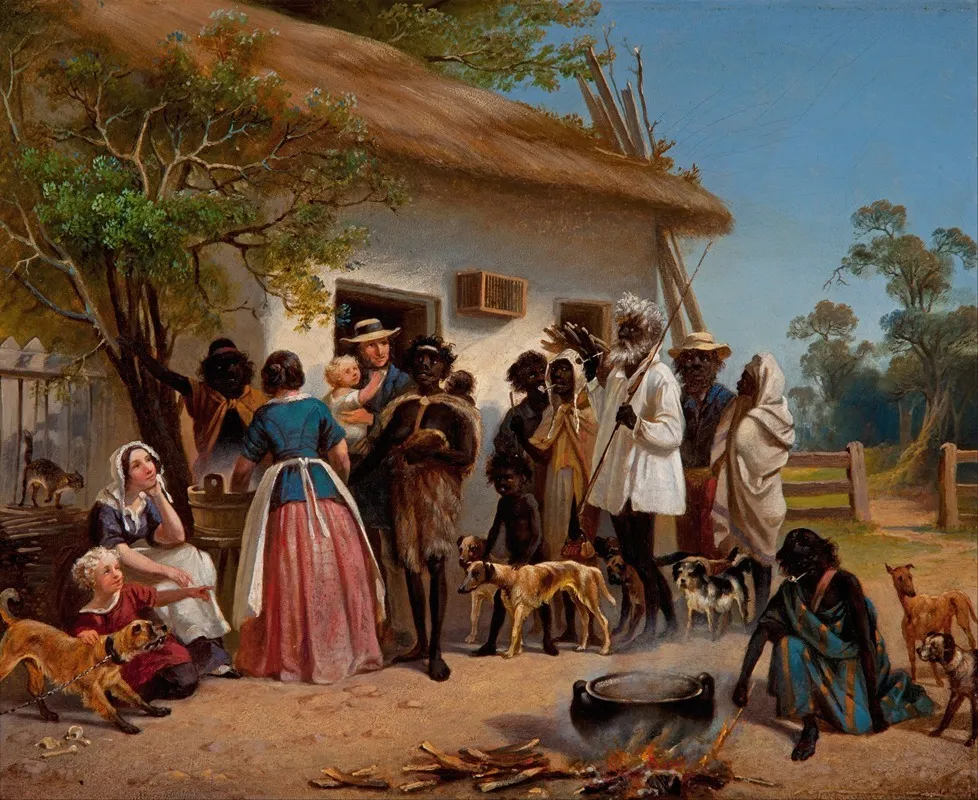 A Scene In South Australia Wall Art by Alexander Schramm - High-Resolution Digital Print