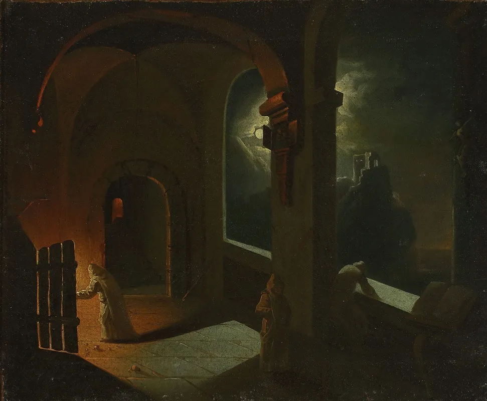 A Scene In The Carthusian Monastery