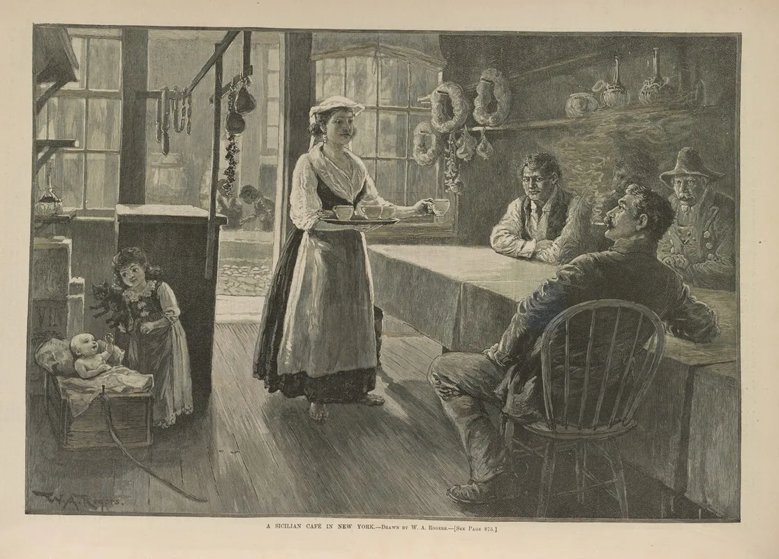 A Sicilian Cafe In New York 2