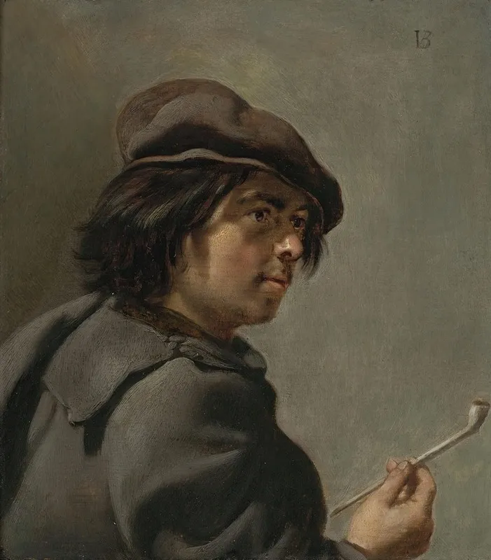 A Smoker Wall Art by Jan Van Bijlert - High-Resolution Digital Print