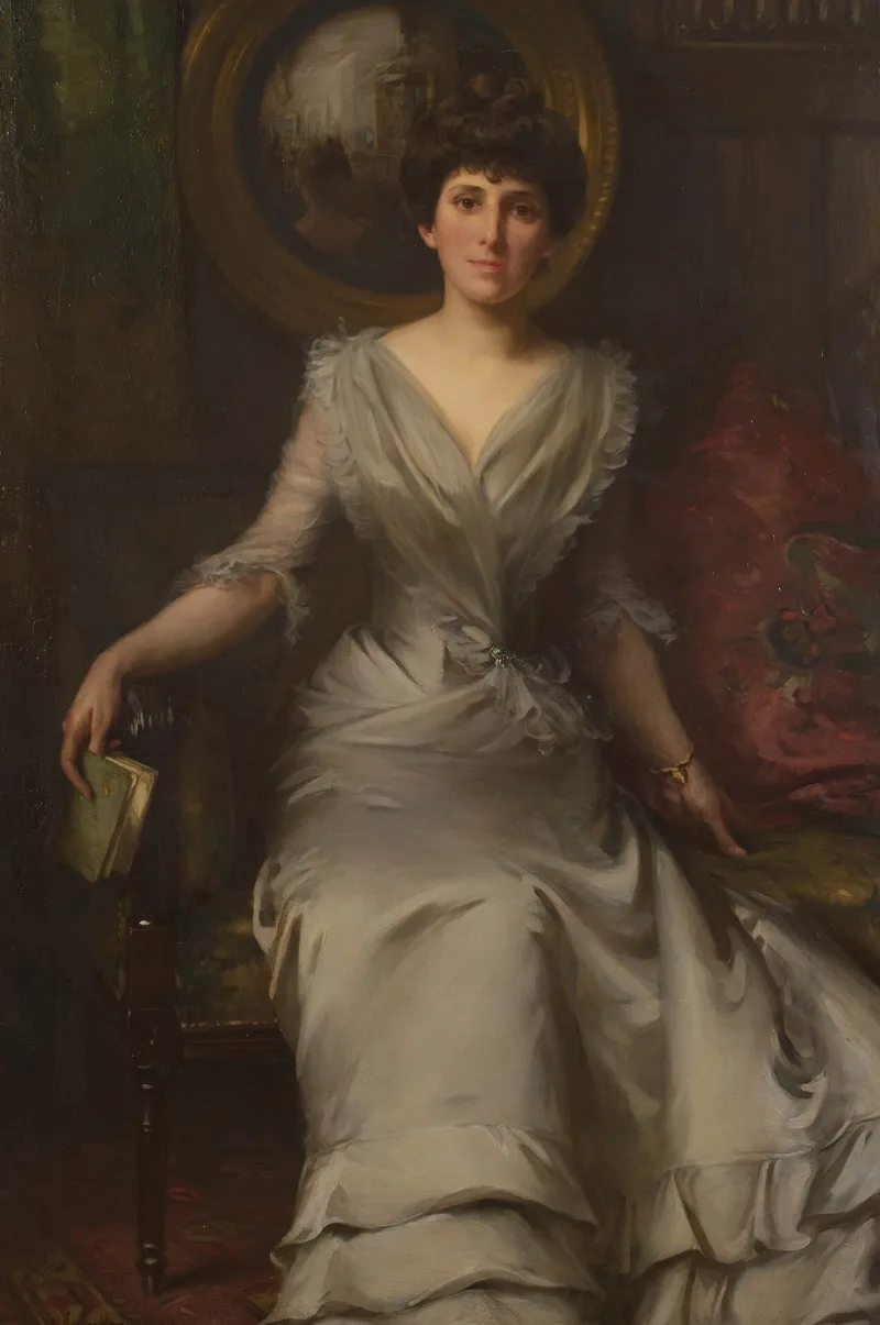 A Society Beauty Wall Art by William Llewellyn - High-Resolution Digital Print