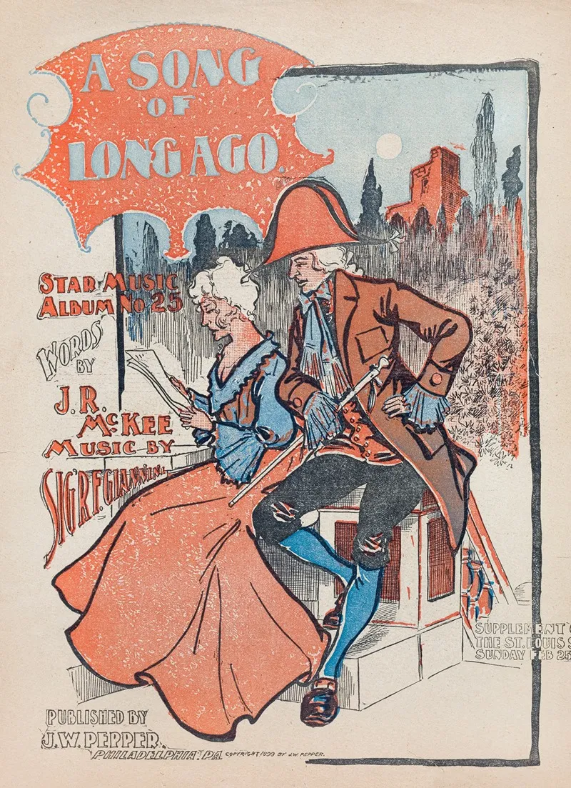 A Song Of Long Ago Wall Art by Anonymous - High-Resolution Digital Print