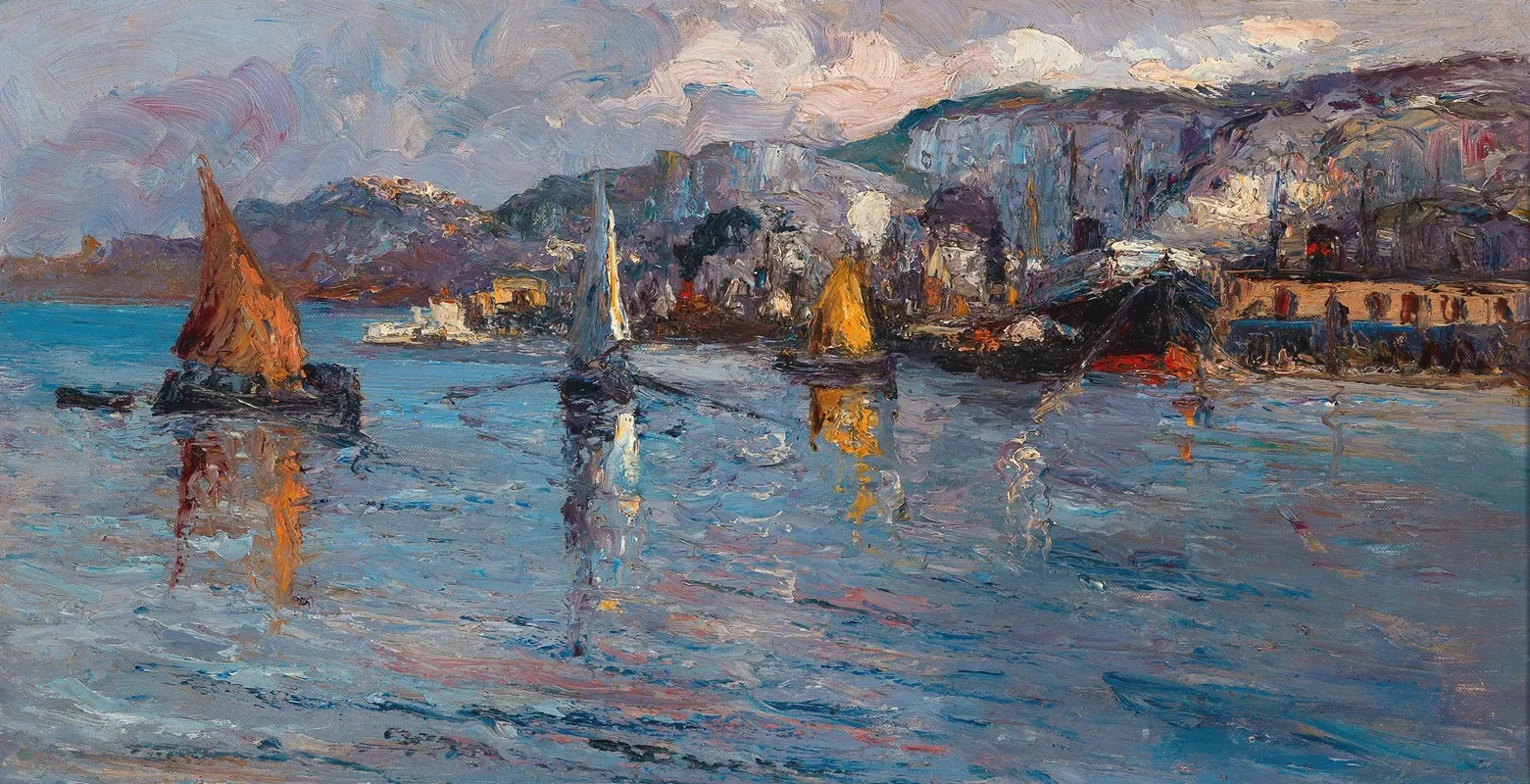 A Southern Coastal Landscape Brsec Near Abbazia