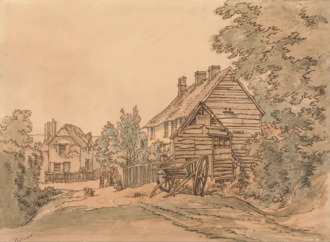 A Street In A Country Village 2