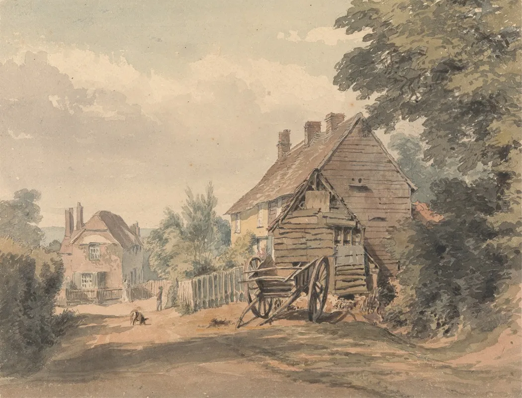 A Street In A Country Village
