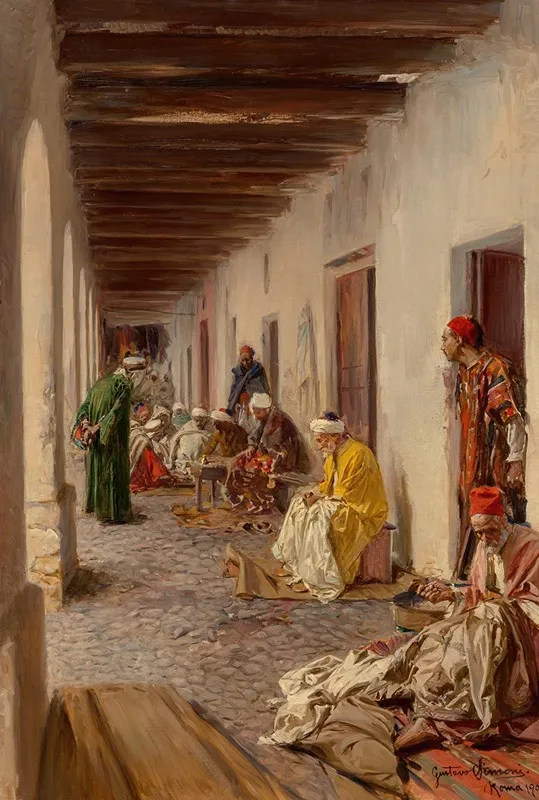 A Street In Biskra Algeria