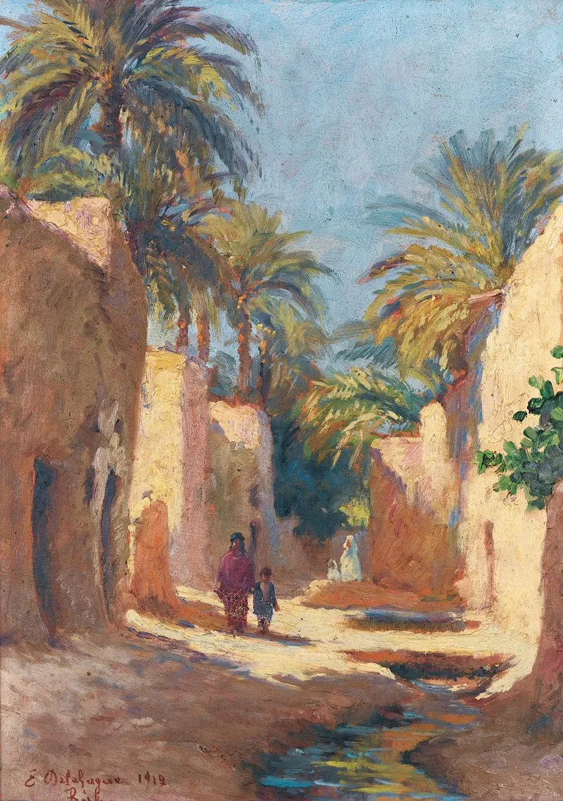 A Street In Biskra