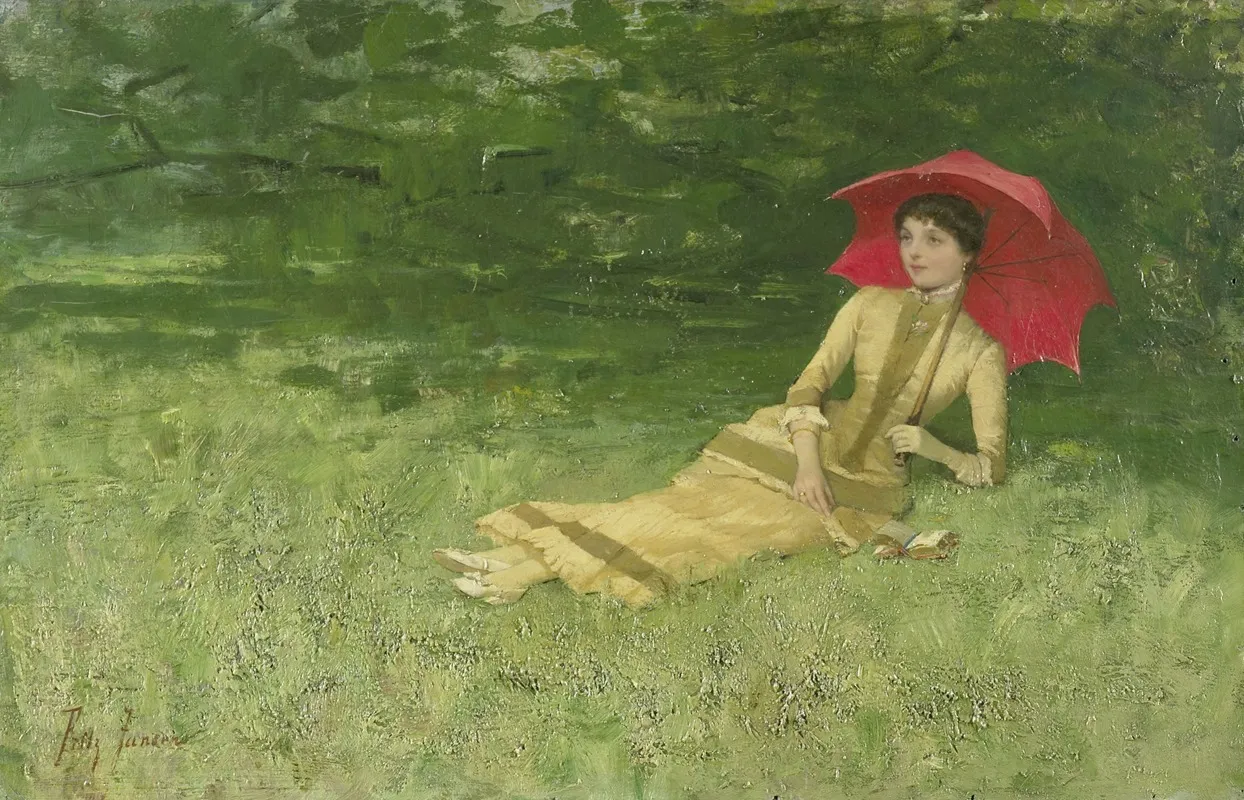 A Summer Afternoon 2 Wall Art by Frits Jansen - High-Resolution Digital Print