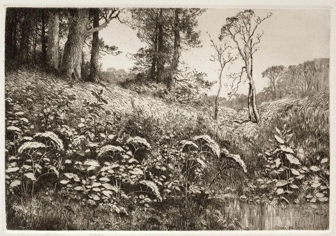 A Summer Afternoon 4 Wall Art by Elis F. Miller - High-Resolution Digital Print