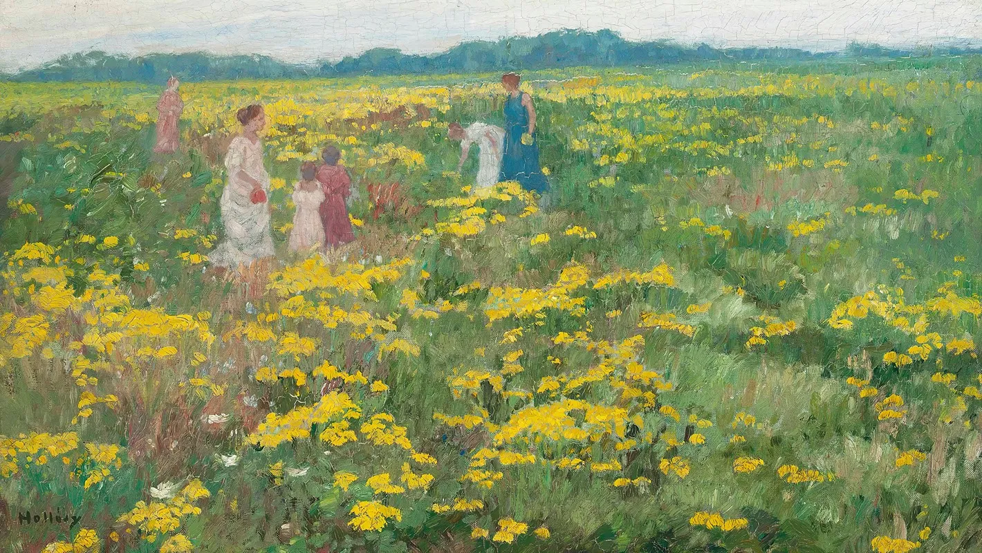A Summer Day 2 Wall Art by Simon Hollòsy - High-Resolution Digital Print