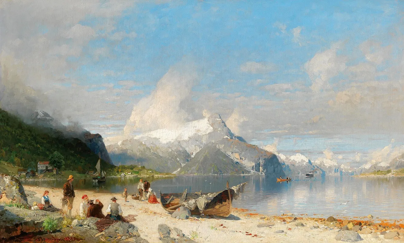 A Summer Day By The Fjord