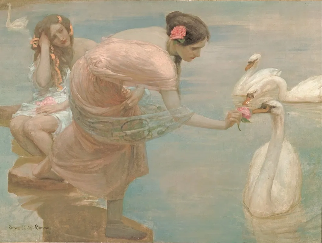 A Summer Morning 2 Wall Art by Rupert Bunny - High-Resolution Digital Print
