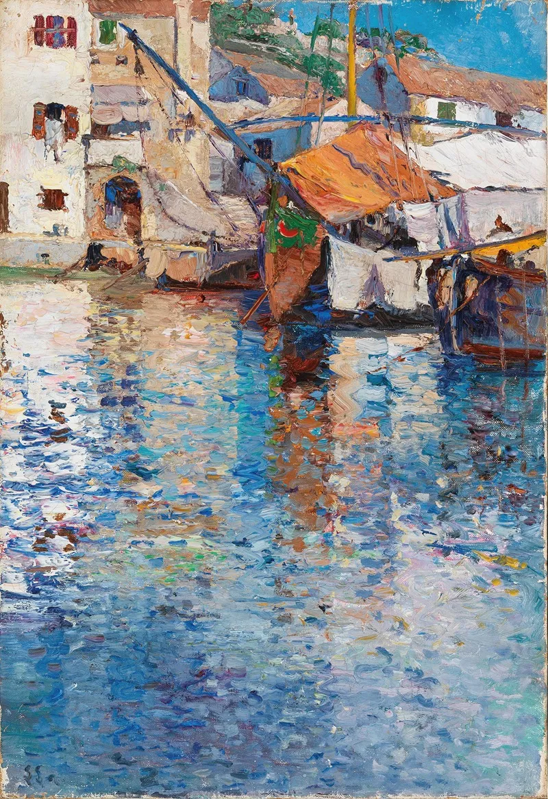 A Sunny Day In The Old Harbour