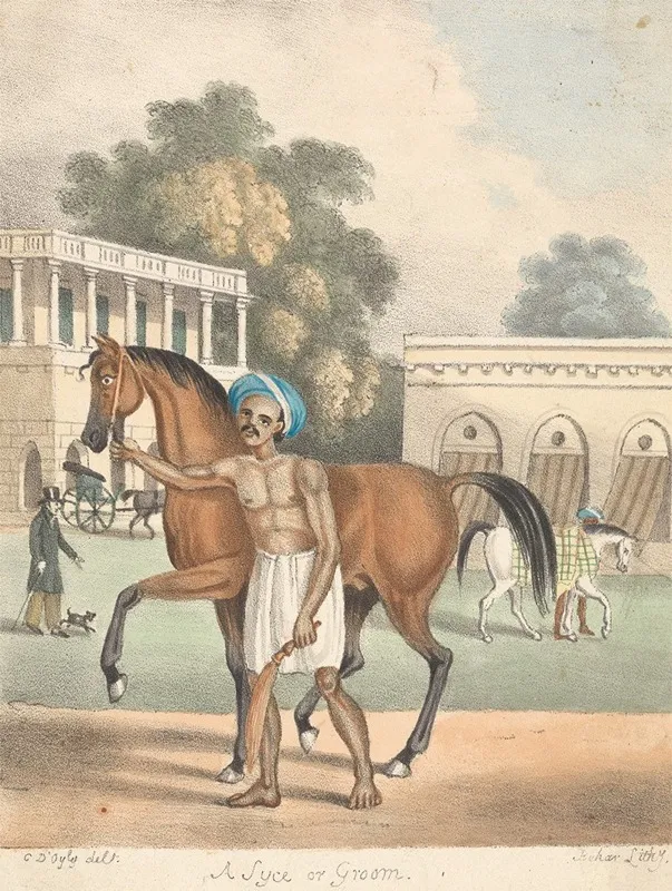 A Syce Or Groom