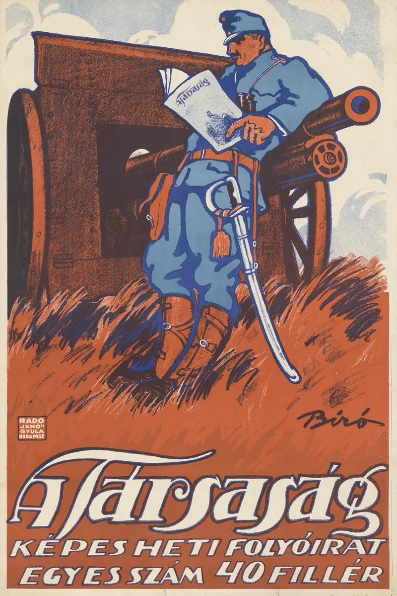 A Tarsasag Wall Art by Mihály Biró - High-Resolution Digital Print