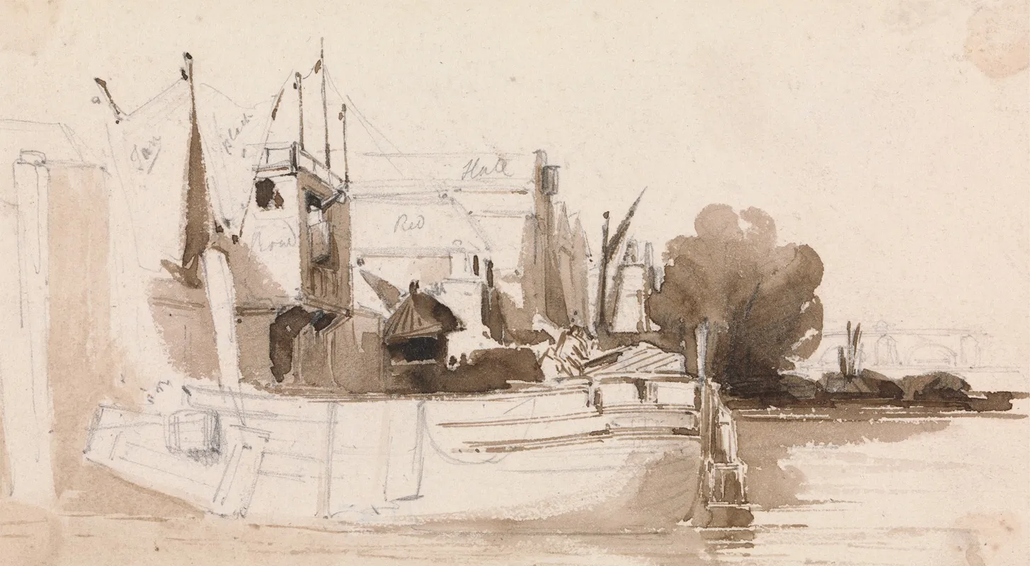 A Thames Barge