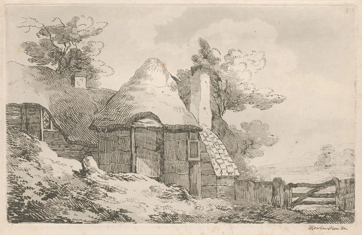 A Thatch Roof Farmhouse