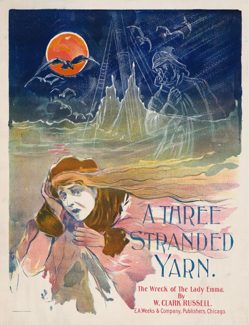 A Three Stranded Yarn Wall Art by E.A. Weeks - High-Resolution Digital Print